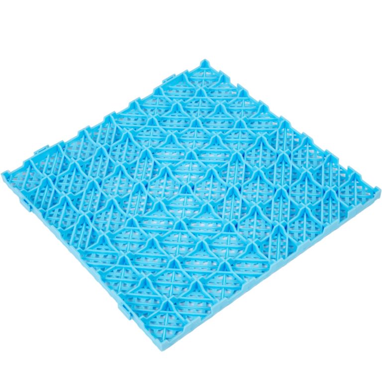 Zámkové Gumové Dlaždice 25ks, Modré (30 X 30 Cm) – Obrázok 2