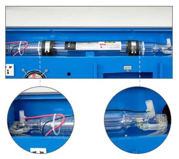 Laserový Gravírovací Stroj – CO2 40w – Digitálny Ovládací Panel – Obrázok 3