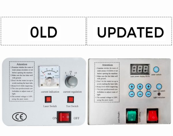 Laserový Gravírovací Stroj – CO2 40w – Digitálny Ovládací Panel – Obrázok 5