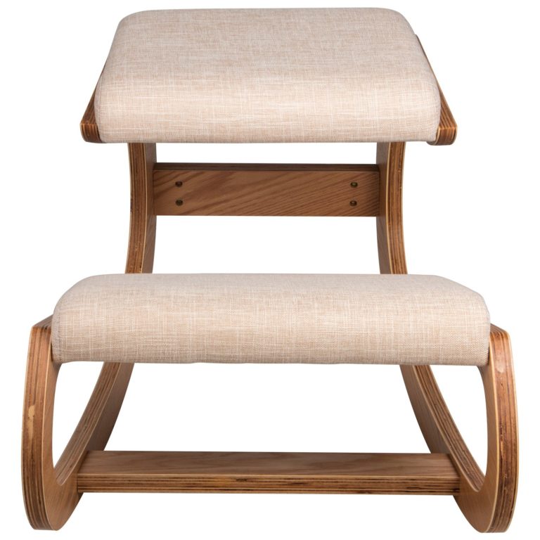 Ergonomická Stolička Na Kolená (Biela) – Obrázok 4