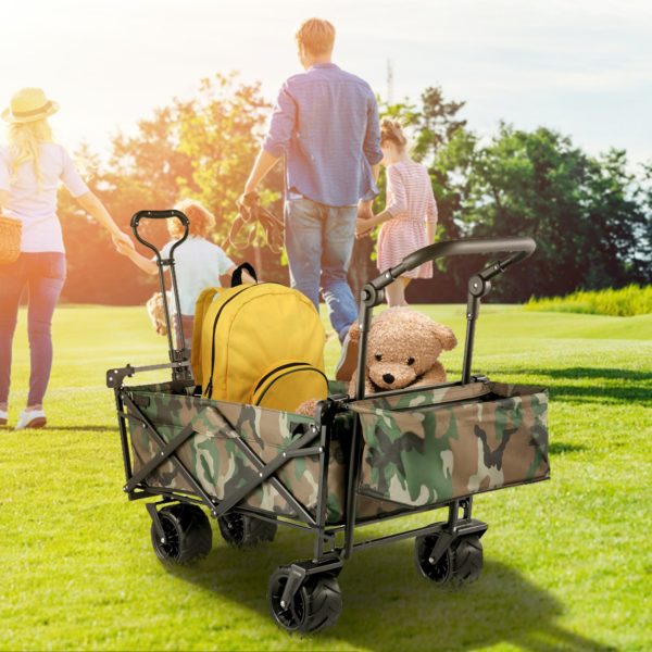 Záhradný Skladací Vozík (Cammo 98.5cm) – Obrázok 4