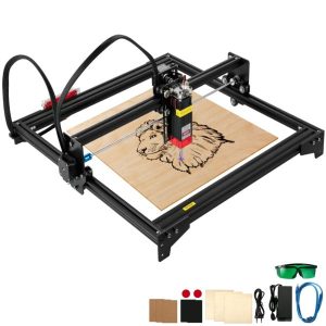 Laserový Gravírovací Stroj 41 X 40cm Veľká Gravírovacia Plocha 5,5 W Výkon Lasera