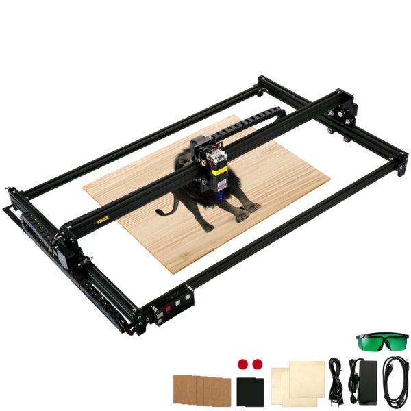 Laserový Gravírovací Stroj 46 X 81cm Veľká Gravírovacia Plocha 7,5W Výkon Lasera