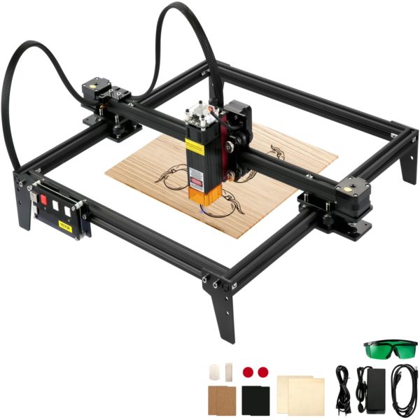Laserový Gravírovací Stroj 31 X 30 Cm Veľká Gravírovacia Plocha, Výkon Lasera 5,5 W – Obrázok 5
