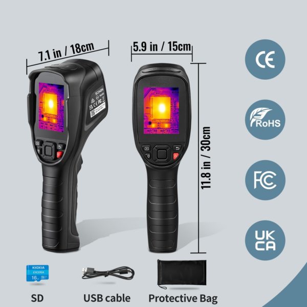 Termokamera, Rozlíšenie 240 X 180 – Obrázok 2