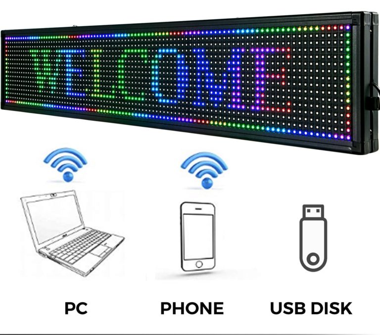 LED Ceduľa 101cm X 20cm – Obrázok 2