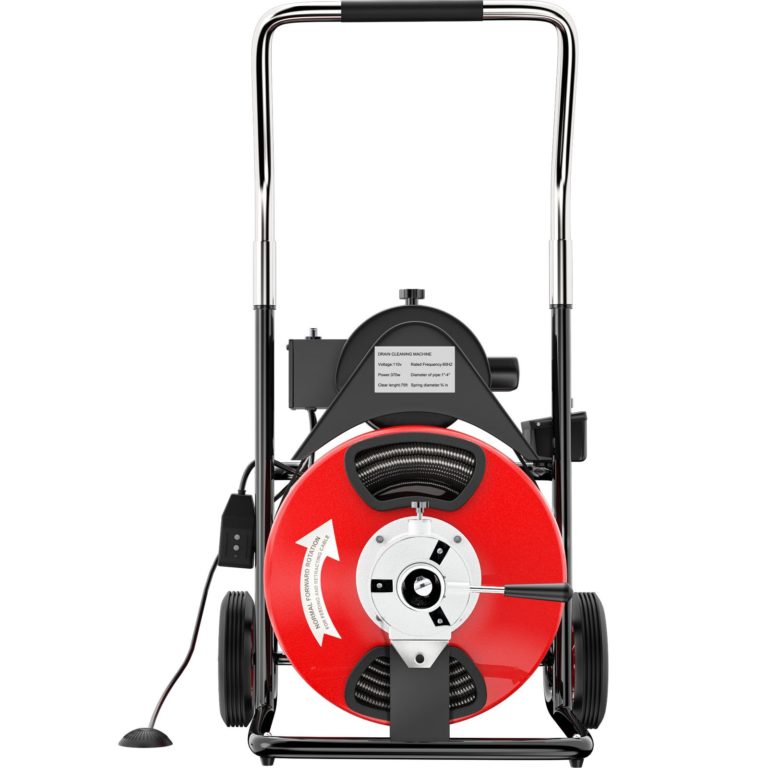 Elektrický Čistiaci Stroj Odpadov (32mm-100mm) 22m 370W – Obrázok 4