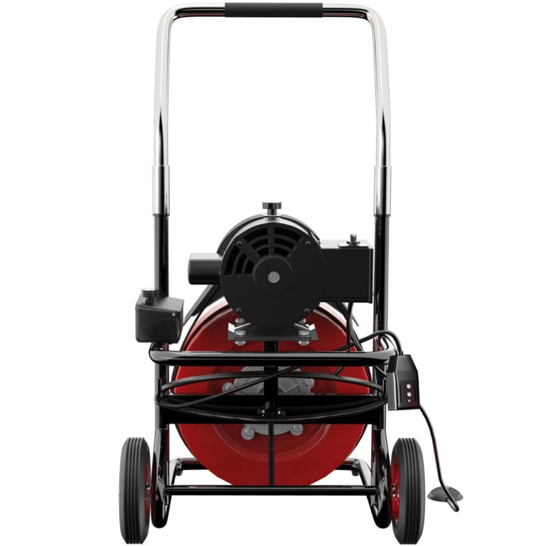 Elektrický Čistiaci Stroj Odpadov (32mm-100mm) 22m 370W – Obrázok 5