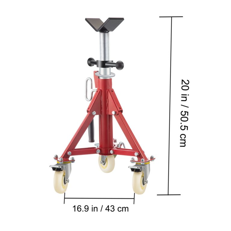 Stojan Na Potrubie Na Kolieskach (Nosnosť 400kg) 93,5cm – Obrázok 6
