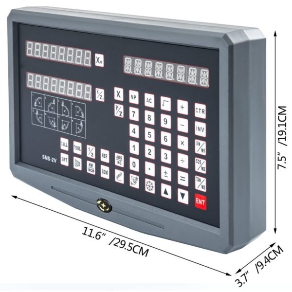 Digitálny Display Pre Sústruhy (2 Osové) – Obrázok 2