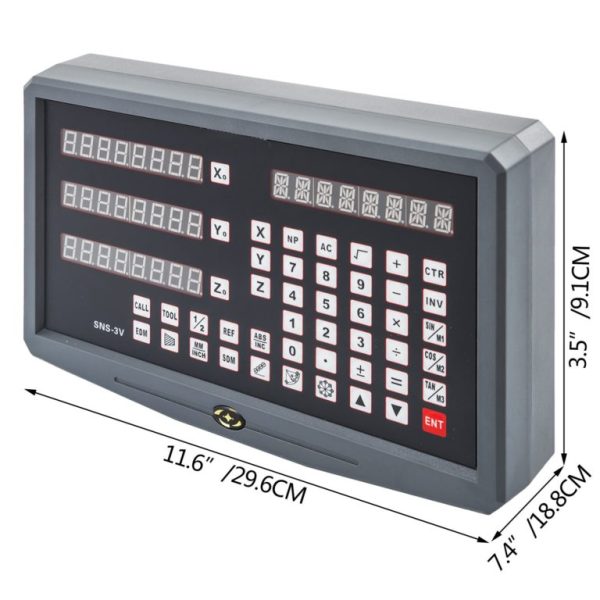 Digitálny Display Pre Sústruhy (3 Osový) – Obrázok 2
