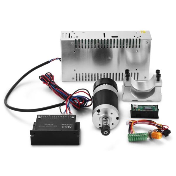 400W Elektrický Motor S Motorovým Driverom A Zdrojom – Obrázok 2