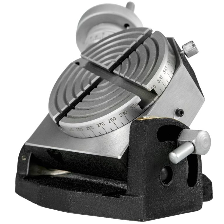 Rotačný Okrúhly Obrábací Stôl (100mm) – Obrázok 2