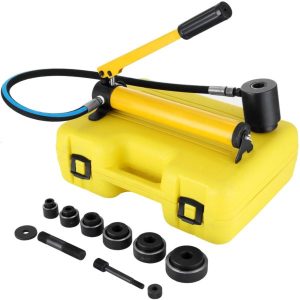 Hydraulický Dierovač Sada, 6 Nástavcov (10t)
