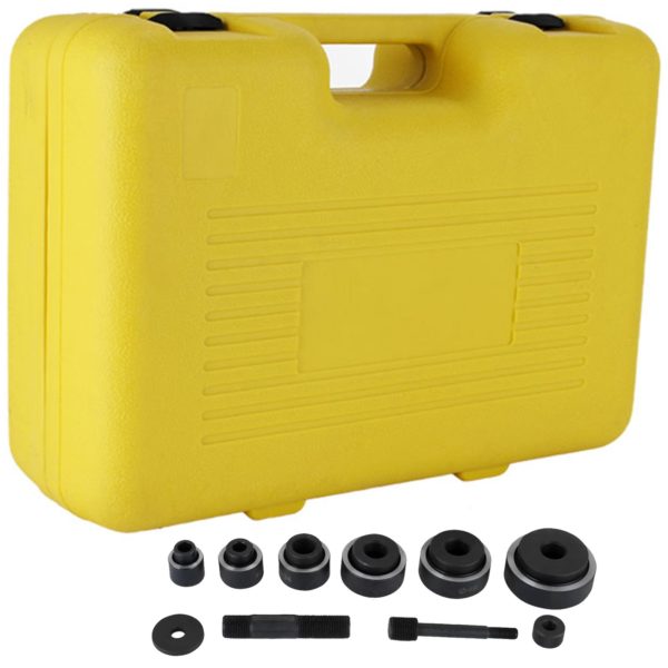 Hydraulický Dierovač Sada, 6 Nástavcov (10t) – Obrázok 4