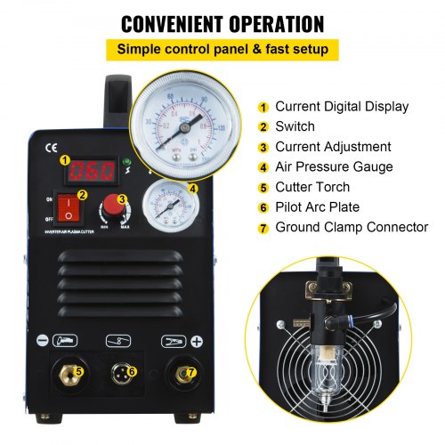 Plazmová Rezačka CUT-50F 50A 220V Ag-60 Horák – Obrázok 6