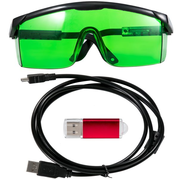 Laserový Gravírovací Stroj 39,5 X 28,5 Cm Hliníkový 0,5W – Obrázok 3
