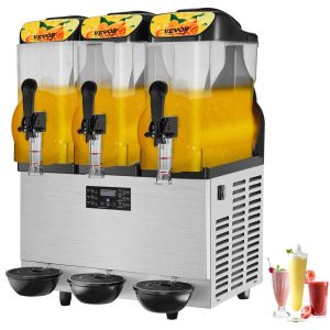 Výrobník Ľadovej Triešte S Troma Nádobami 3x12L 1300W