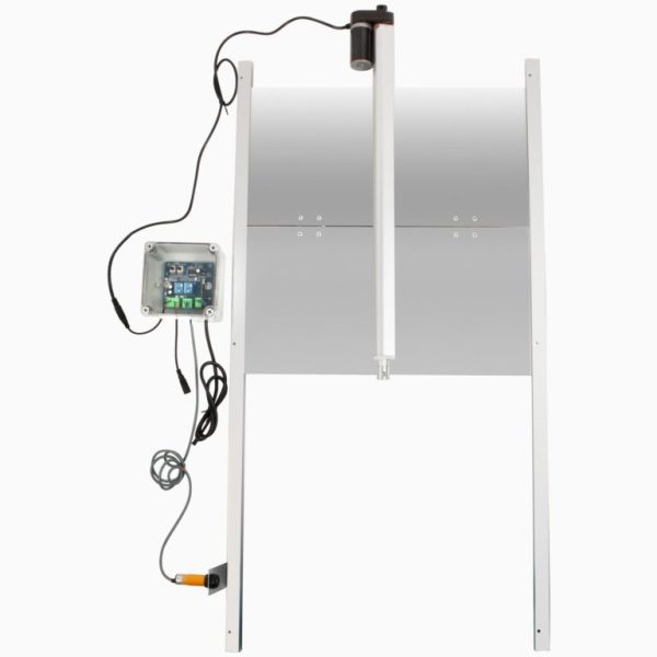 Automatické Otváranie Dverí Pre Kurníky 12V 66W (So Senzorom) (50cm) – Obrázok 3