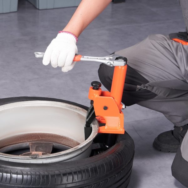 Ručný Hydraulický Oddeľovač Pneumatík (Oranžový) 96,5- 106,7 Mm – Obrázok 3