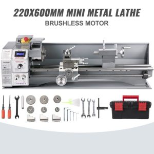 Mini Kovový Sústruh 1100W (220mm,600mm)