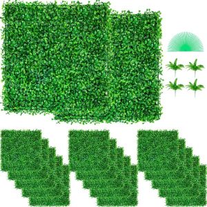 Panel Z Rastlín Umelého Buxusu UV 48ks – 25 X 25 4 Cm