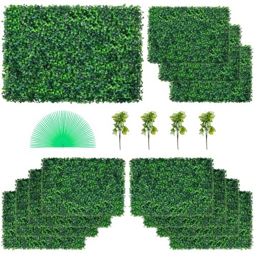 Panel Z Rastlín Umelého Buxusu UV 12ks – 60 X 40 4 Cm