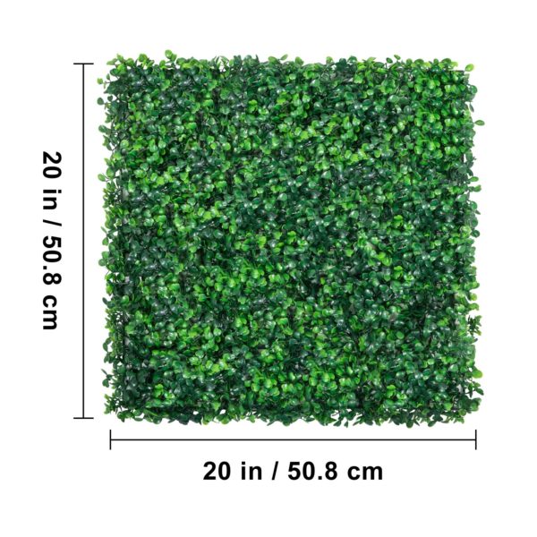 Panel Z Rastlín Umelého Buxusu UV 24ks – 60 X 40 4 Cm – Obrázok 5