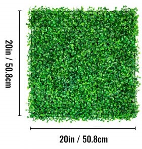 Panel Z Rastlín Umelého Buxusu UV 6ks – 50 X 50 4 Cm – Obrázok 9