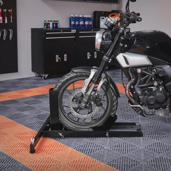 Držiak Na Motocykle (Čierny) Pre 15palcove Koleso Max – Obrázok 3