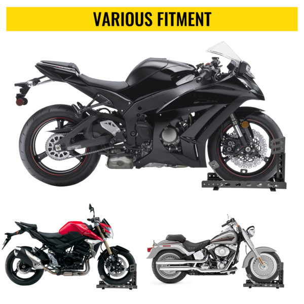 Držiak Na Motocykle 14” – 22” 1,3t (Čierny) – Obrázok 3