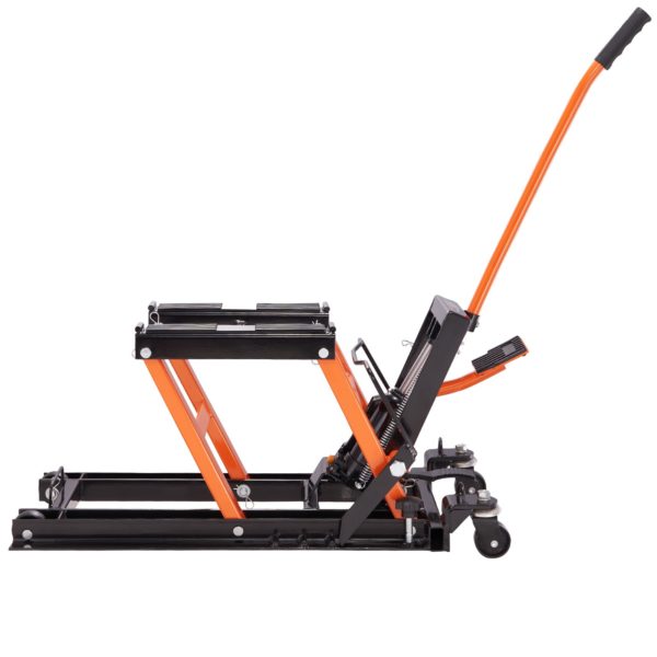 Hydraulický Zdvihák Na Motocykle 700kg (Oranžový) – Obrázok 6