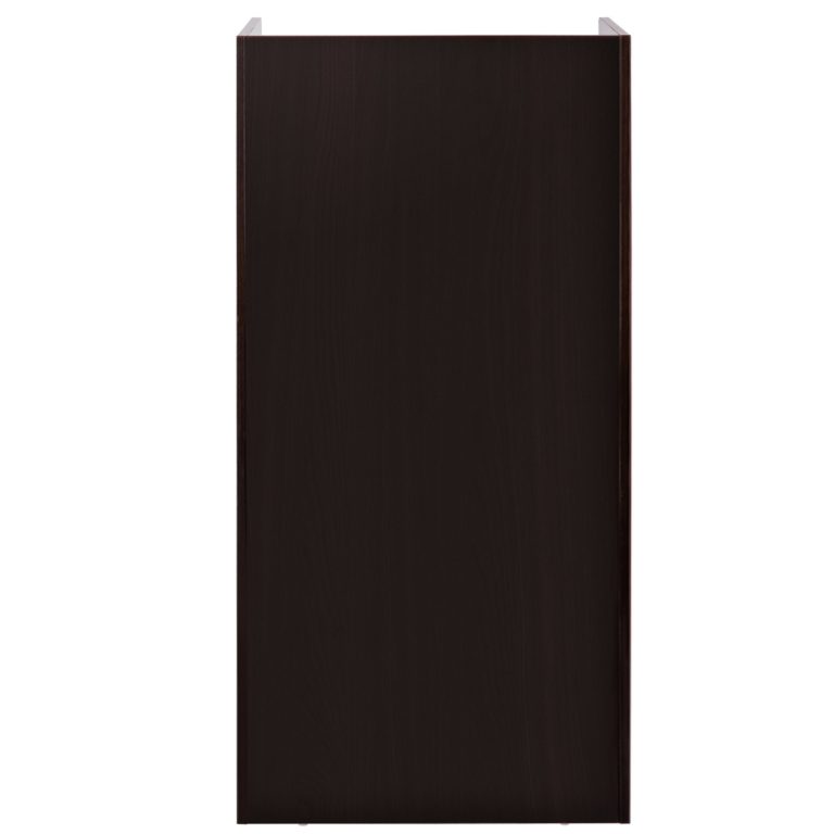Drevený Rečnícky Pult S Kolieskami 40x120cm (Čierny) – Obrázok 2