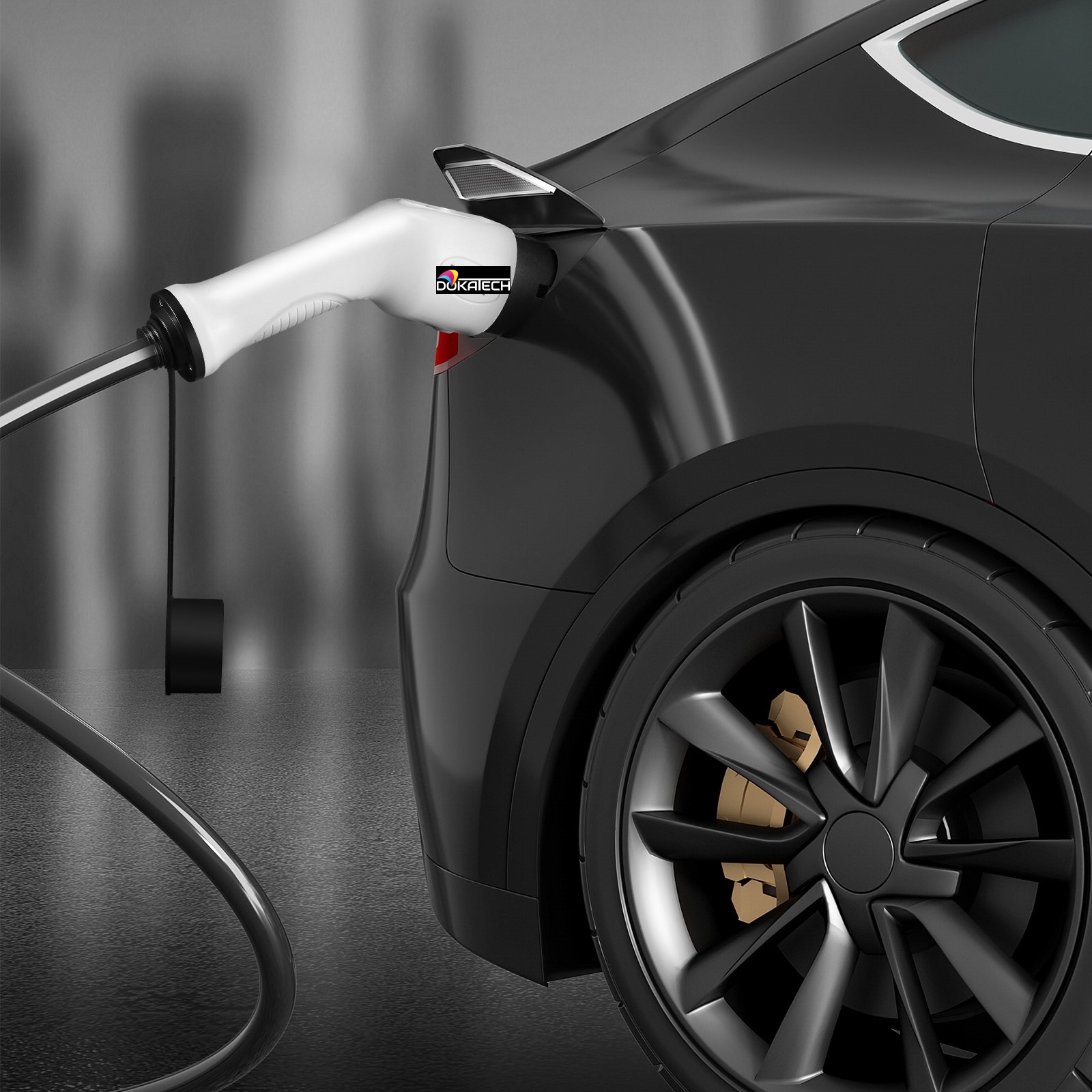 Nabíjací Kábel Elektrického Vozidla 22KW / 32A / 7 Metrov – Obrázok 5
