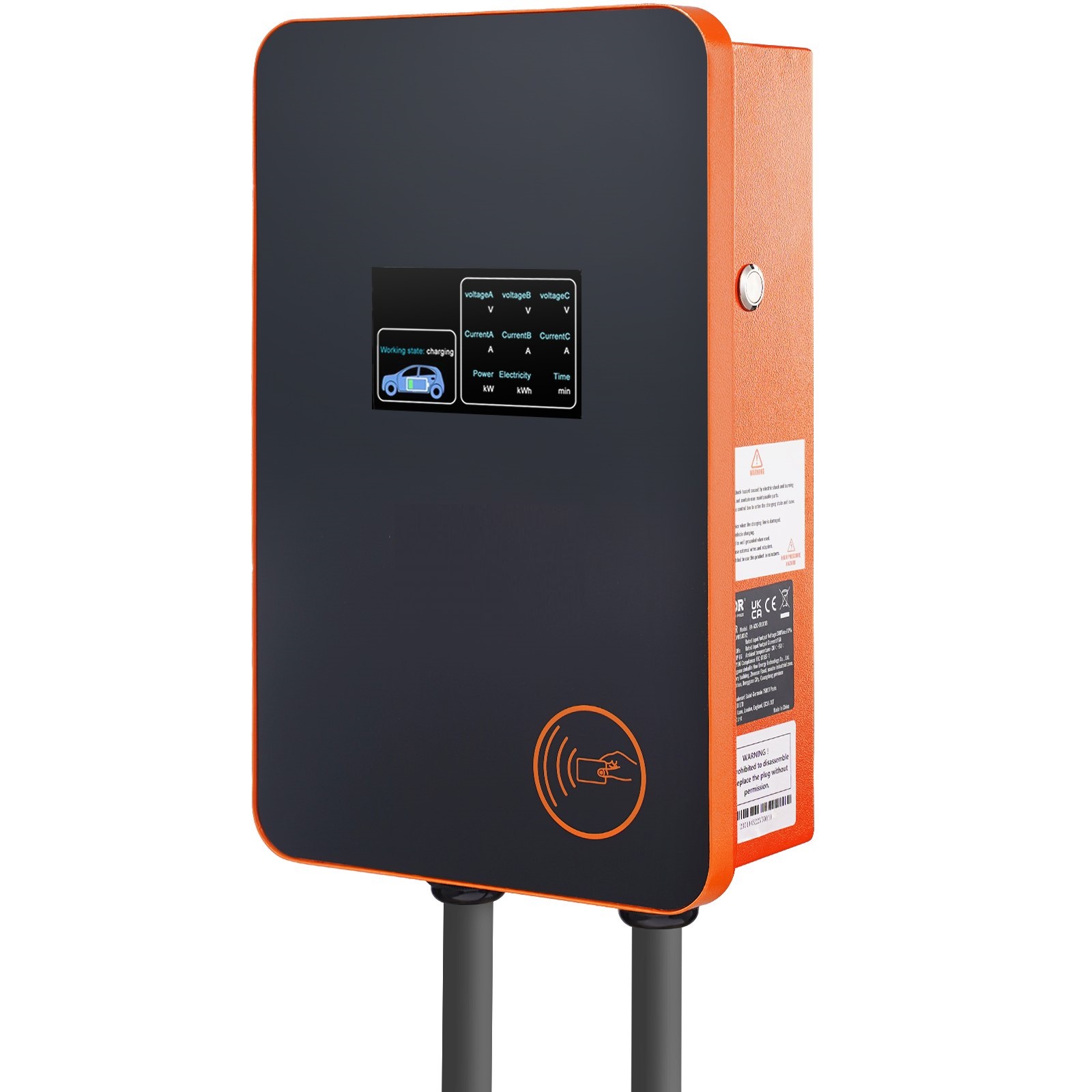Nabíjacia Stanica Pre Elektrické Vozidlá / 0-32A Nastaviteľná, 7/11 KW, 220-240/380-400V – Obrázok 8