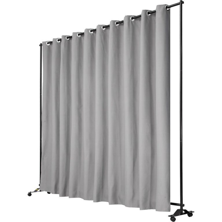 Oddeľovač Kancelárií, Rolovateľný (Sivý) 2.4 X 3 M – Obrázok 3