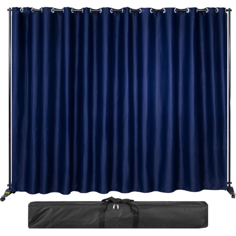 Oddeľovač Kancelárií, Rolovateľný (Tmavomodrý) 2.4 X 3 M – Obrázok 7