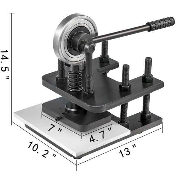 Ručný Stroj Na Rezanie Kože, Veľkosť Dosky: 180x120mm – Obrázok 10
