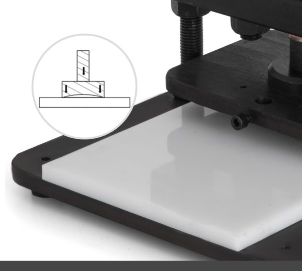 Ručný Stroj Na Rezanie Kože, Veľkosť Dosky: 260 X 150 Mm – Obrázok 5