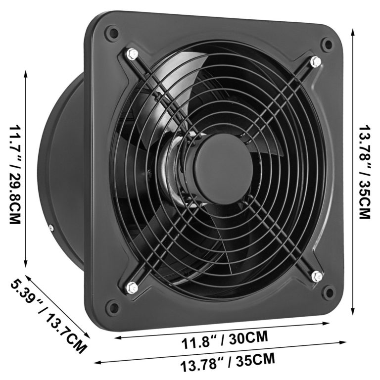 Priemyselný Odsávač Vzduchu 107W 30cm – Obrázok 5