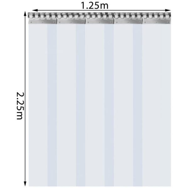 Lamelové Závesy (1,25 X 2,25 M) – Obrázok 5