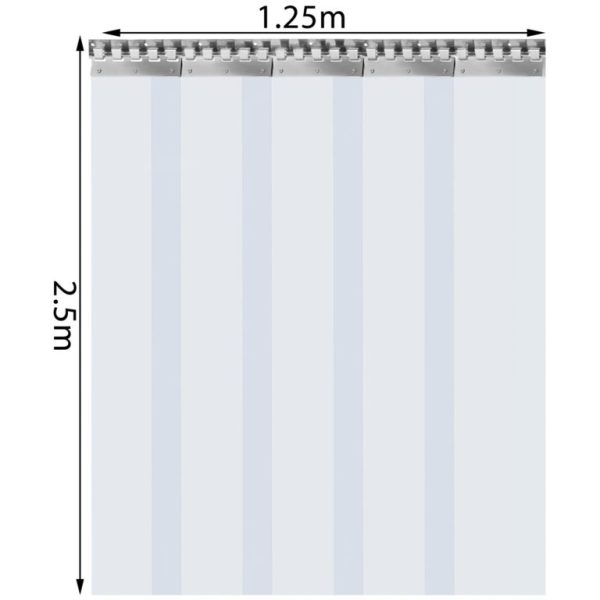Lamelové Závesy (1,25 X 2,5 M) – Obrázok 6
