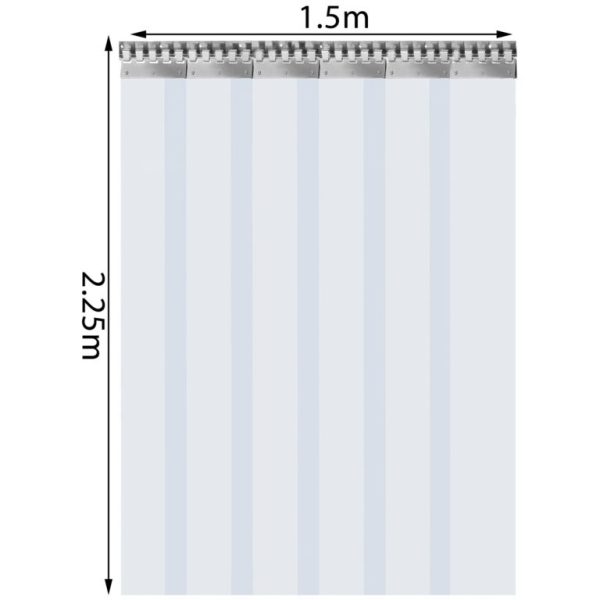 Lamelové Závesy (1,5 X 2,25 M) – Obrázok 5