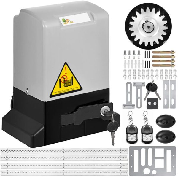 Sada Pre Automatické Otváranie Brány 220V S Diaľkovým Ovládaním 370W