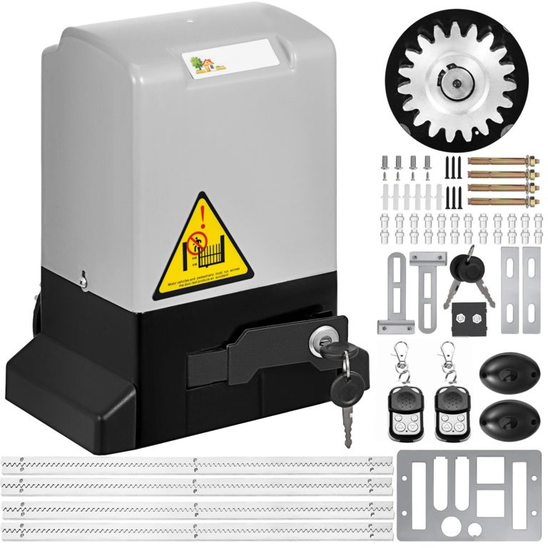 Sada Pre Automatické Otváranie Brány 220V S Diaľkovým Ovládaním 370W