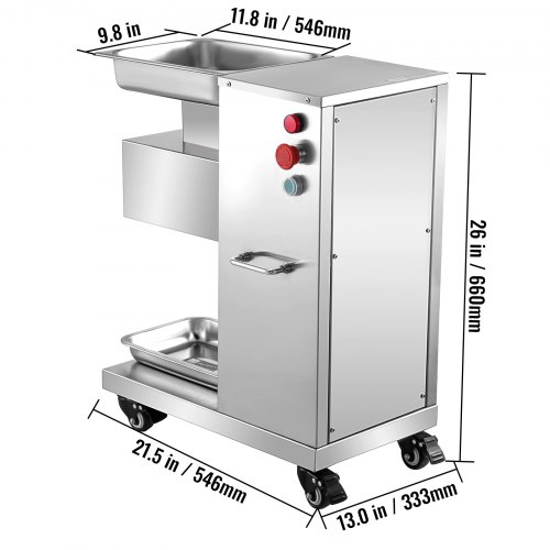 Krájač Na Mäso 750W – Obrázok 3