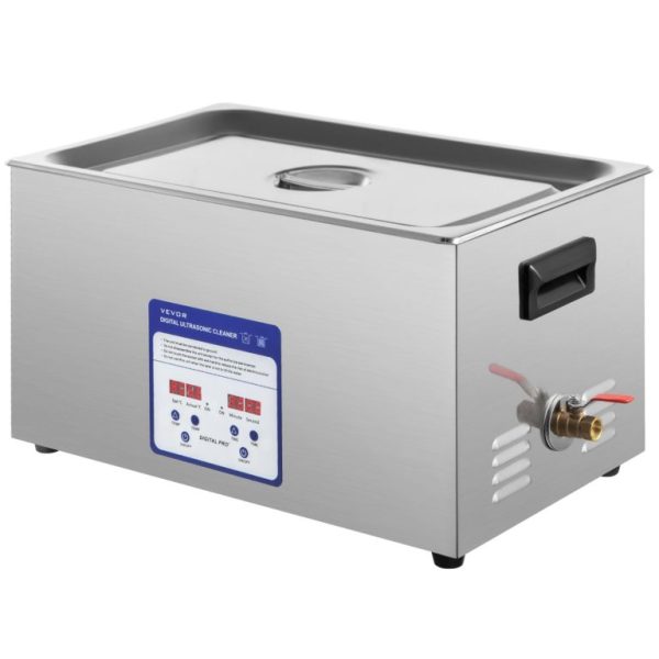 Ultrazvuková Digitálna Čistička 30l 40kHz (Bez Funkcie Polvĺn) – Obrázok 2