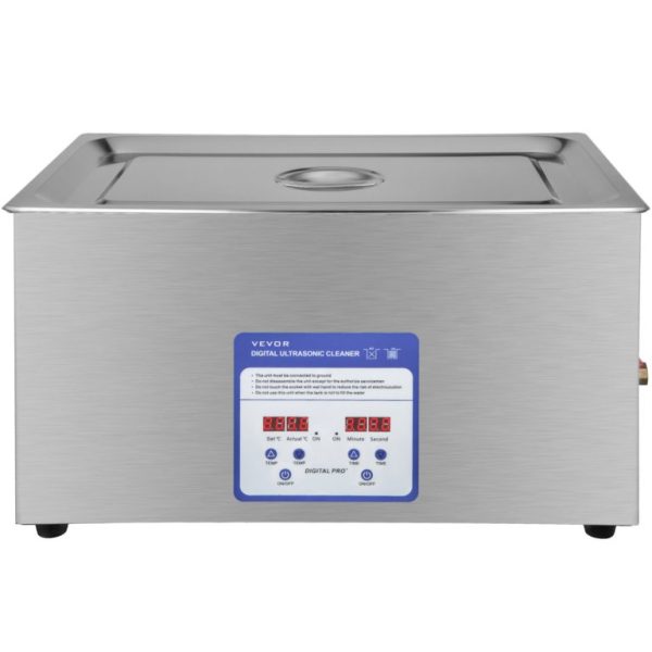 Ultrazvuková Digitálna Čistička 30l 40kHz (Bez Funkcie Polvĺn) – Obrázok 5