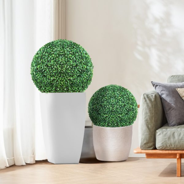 Umelé Guľové Topiary S LED Osvetlením (51 Cm) – Obrázok 3