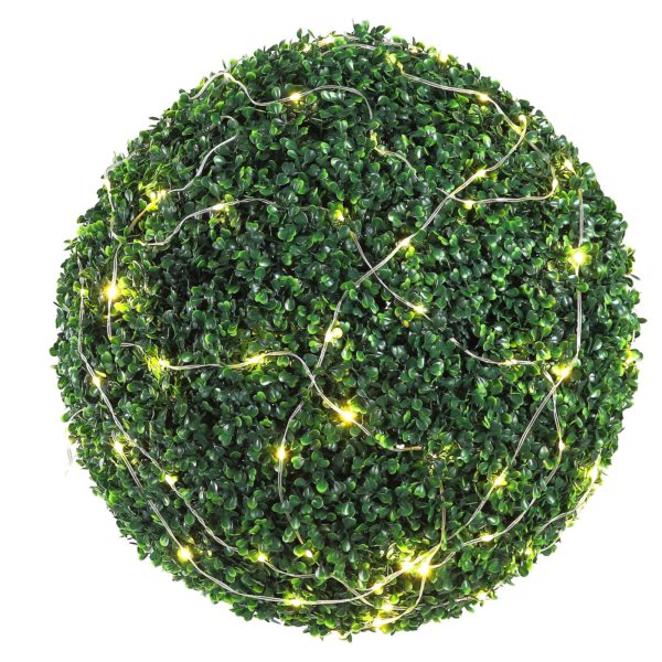 Umelé Guľové Topiary S LED Osvetlením (51 Cm) – Obrázok 7